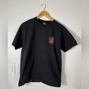Santa Cruz Collab Saints & Sinners Hand Skateboard Black T Shirt Adult Medium